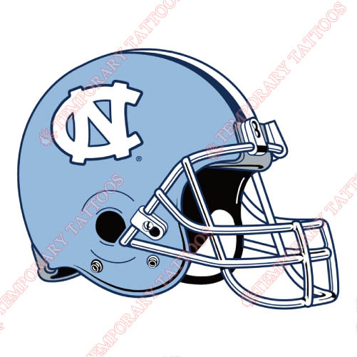 North Carolina Tar Heels Customize Temporary Tattoos Stickers NO.5533